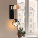 Axyaa Vintage Industrial Pulley Wall Light Ceiling Sconce Fixture for Home Deco