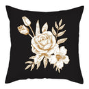 Axyaa Spring Flower Plant Decor Cushion Cover for Home Sofa