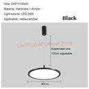 Axyaa Disc LED Pendant Lights Modern Stylish for Restaurant Bar Cafe Living Room