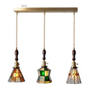 Axyaa Glass Copper Pendant Light LED Hanglamp Nordic Modern Hanging Light
