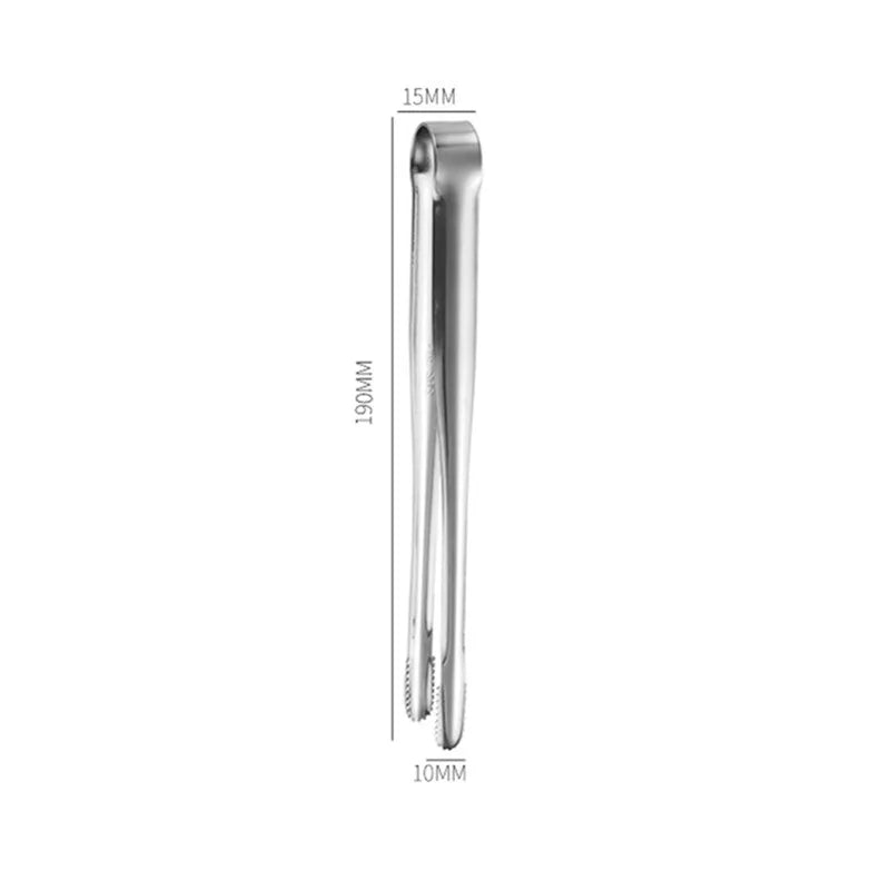 Axyaa Stainless Steel Food Clip Tongs - Premium Quality Utensil for Cooking and Grilling