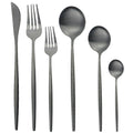 Axyaa 24/36Pcs Stainless Steel Flatware Cutlery Set Silverware Kitchen Tableware