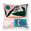 Axyaa Abstract Splice Pattern Pillow Case Bohemian Cushion Cover