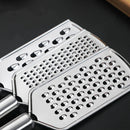 Axyaa Stainless Steel Grater Peeler Slicer Crusher Kitchen Gadget