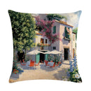 Axyaa Countryside Scenery Cushion Cover, for Stylish Sofa Decor