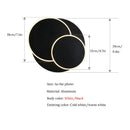 Axya 18W LED Wall Lamp: 350° Rotation, Bedroom, Living Room, Hotel Lighting