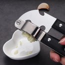 Axyaa Stainless Steel Garlic Press Kitchen Tool Processor Fruit Vegetable Crusher