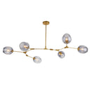Axyaa Modern Glass Pendant Lights - Molecular Design Hanging Lamp for Dining Room Kitchen