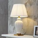 Axyaa Ceramic Night Light Lamp for Bedroom Decor
