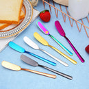 Axyaa Stainless Steel Butter Cake Spatula | Long Handle Cheese Spreader Kitchen Accessory