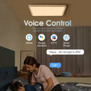Axyaa Smart LED Ceiling Light 36W WiFi Dimmable Voice Control Alexa/Google Living Room