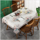 Axyaa Embroidered Dining Table Cover for Elegant Home Decor