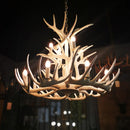 Axyaa European Resin Antler Chandelier Retro Industrial Loft Wind Lamps