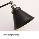 Axyaa Industrial Iron Folding Wall Lamp for Bedroom Study Office