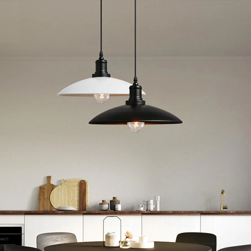 Axya Vintage Metal Pendant Light for Kitchen Living Room Restaurant