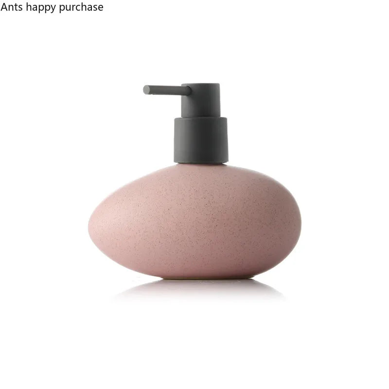 Axya Ceramic Lotion Bottle Hand Sanitizer Soap Dispenser Bathroom Accessories