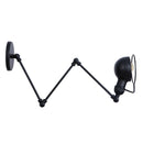Axyaa Metal Head Bar Wall Sconce Light for Country Rural Spaces