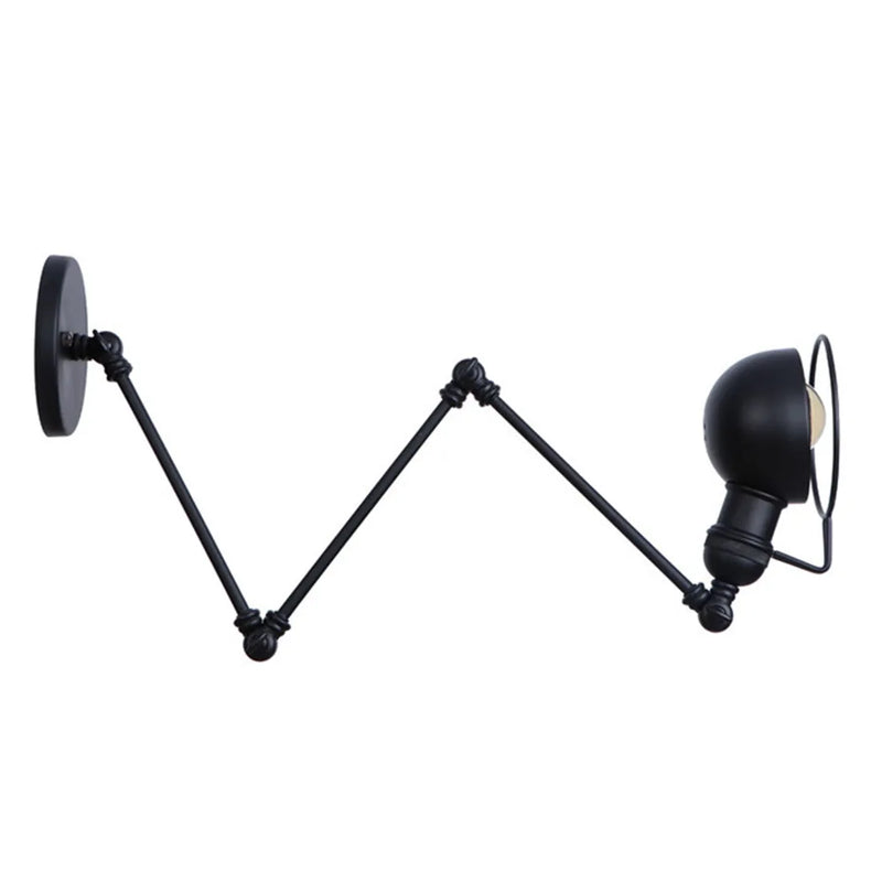 Axyaa Metal Head Bar Wall Sconce Light for Country Rural Spaces