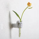 Axyaa Resin Glass Vase Wall Hanging Abstract Home Decoration