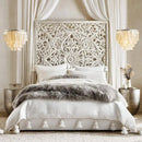 Axyaa Murano Shell Chandelier for Bedroom Foyer Living Room Kitchen Dining Area