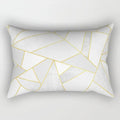 Axyaa Rectangle Lumbar Cushion Cover for Home Sofa Decoration