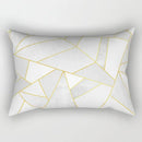 Axyaa Rectangle Lumbar Cushion Cover for Home Sofa Decoration
