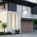 Axya Stainless Steel Outdoor LED Wall Light for Courtyard Garden Villa