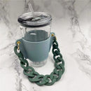 Axyaa PU Leather Water Bottle Holder With Strap - Stylish Beverage Cover
