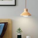 Axyaa Modern Wood Pendant Lights for Kitchen Living Room Bedroom