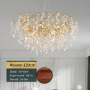 Axyaa Gold Crystal Branches Chandelier - Luxury Hanging Chandelier for Home Decor