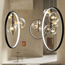 Axyaa Nordic Soap Bubble Glass Chandelier for Restaurant, Bar, Bedroom, Staircase