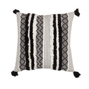 Axyaa Boho Decor Tufted Jacquard Pillow Cover for Home Sofa Bed