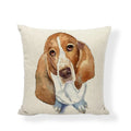 Axyaa Dog Breed Printed Pillow Cover 45X45cm
