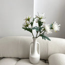 Axya Ceramic Flower Vase, Modern Nordic Decor, Dried Flowers, Living Room & Bedroom Decoration