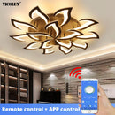 Axya Modern Remote LED Chandelier for Home Decor and Indoor Lighting