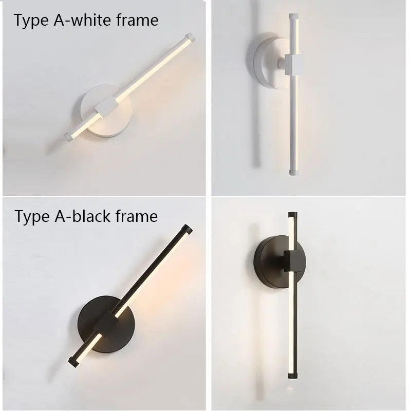 Axyaa Modern LED Wall Sconce Light for Bedroom Living room Kitchen