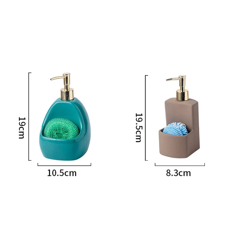 Axya Ceramic Lotion Bottle for Household and Bathroom Dispensing