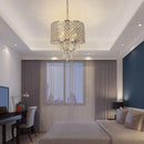 Axyaa Crystal Pendant Light: Elegant Hollow Out Suspension Lighting for Dining Room