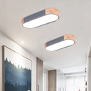 Axyaa Nordic Ceiling Light 3 Color Dimming LED Lamp for Home Interior