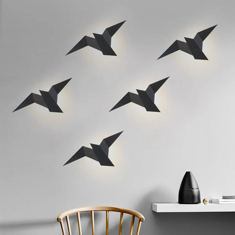 Axyaa Nordic LED Wall Lamps for Bedroom, Modern Indoor Bedside Lighting Decor