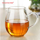 Axyaa Handmade Glass Teapot Set with Gongdao Teacup Fair Mug