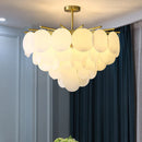 Axyaa Nordic Golden Chandelier Postmodern Creative Lamp