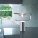 Axyaa Clear Glass LED Table Lamp Gold Plating Nordic Design