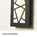 Axya Modern Outdoor Wall Light - Waterproof LED Wall Sconce for Garden, Villa, Courtyard