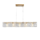 Axya Modern Glass Chandelier for Light Luxury Restaurant, Bar, and Home