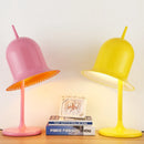 Axyaa Nordic Kids Room Pink/Yellow Hat Table Lamp - Creative and Charming Girl's Bedroom Decor