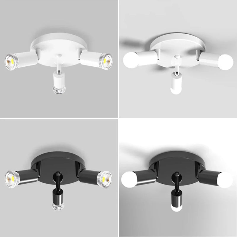 Axyaa Rotatable Ceiling Mounted LED Chandelier for Living Room and Kitchen