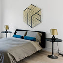 Axyaa Modern Metal Desk Lamp: Nordic Designer LED Table Light for Bedroom