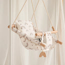 Axya Baby Canvas Lounge Swing Chair: Fun Outdoor Rocker for Kids