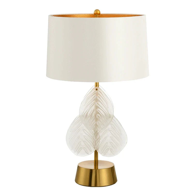 Axyaa Crystal Table Lamp: Nordic Light Luxury, Designer Fashion Style for Bedroom